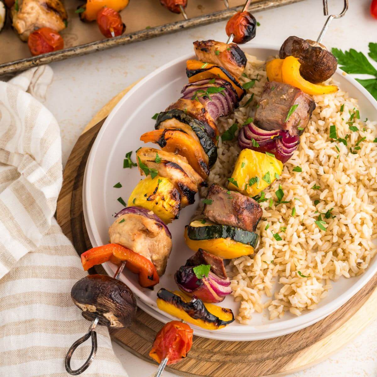 Best Shish Kabob Marinade for Tender Beef & Chicken